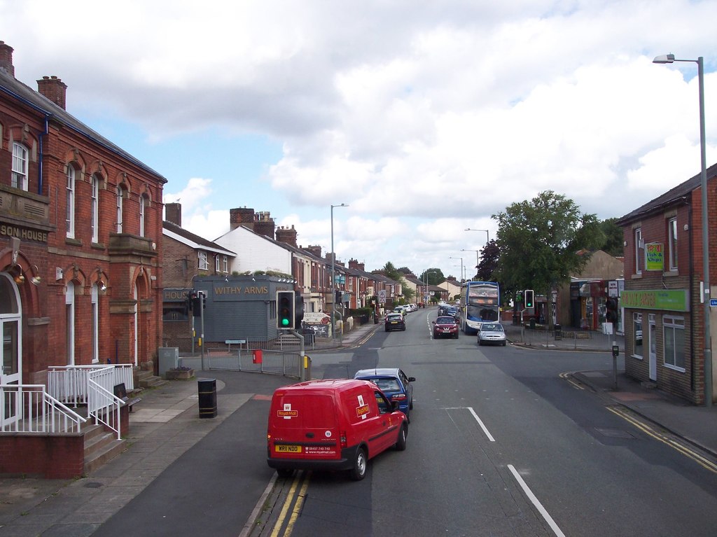 Cross Roads at Bamber Bridge © Raymond Knapman :: Geograph Britain and ...