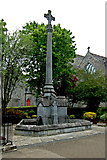 R4646 : Adare - Main Street - Village  Fountain by Joseph Mischyshyn