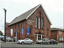 SJ8989 : Stockport Baptist Church by Gerald England