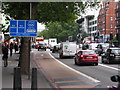 TQ2781 : Olympic Route Network: Games Lane, Marylebone Road by Christopher Hilton