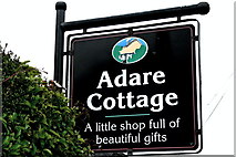 R4646 : Adare - Main Street - Adare Gift Shop Cottage Sign by Joseph Mischyshyn