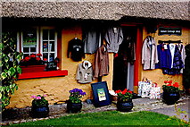 R4646 : Adare - Main Street - Adare Gift Shop Cottage by Joseph Mischyshyn