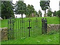 NT6725 : Graveyard at Nisbet by Oliver Dixon