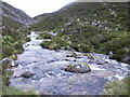 NH9504 : The Allt Druidh river in the Lairig Ghru by Peter S