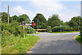 Crossroads on the outskirts of Codsall Wood