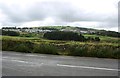 Looking towards Dartmoor prison and the North Hessary Tor TV transmitter, from the B3212