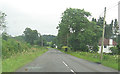 A811 approaching Ballat crossroads