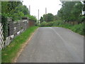 Road bridge over the dismantled Hereford to Brecon Railway