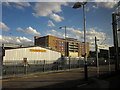 Buildings by Harlow Town station