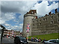 Thames Street by the Castle Wall