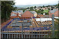 Early August 2012 view of Westfield Rise construction site, Malpas, Newport