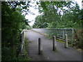 SJ6512 : Footbridge over the A5223 by Richard Law