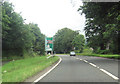 Approaching Dalry road junction from A78