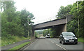 Rail bridge over A78