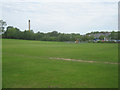 Playing field by the hospital