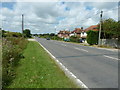 Houses by the A22 opposite Blackbarn Farm