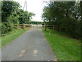 Footpath and drive from Field House