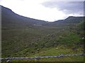 NG5329 : Looking down the valley of Abhainn Torra-mhichaig by C Michael Hogan