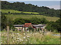 Footpath by Boxhill Farm