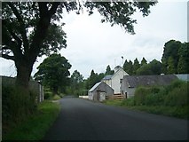 H8410 : Farmhouse and outbuildings on the L8100 in the Townland of Corleygorm by Eric Jones