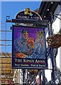 The Kings Arms (2) - sign, 39 Wallingford Street, Wantage