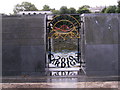 Commemorative panels at Prince Charles Quay