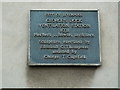 Plaque in Liverpool city centre (I)