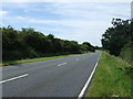 A153 heading west towards Barkston