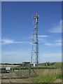 Communications mast off Heath Lane