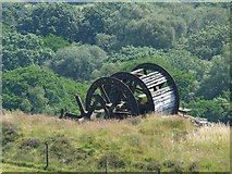 SO1505 : Winding wheel, Bedwellty Pits by Robin Drayton