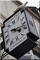 Gull on the Country Casuals clock, Inglis Street, Inverness