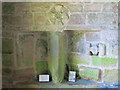 NY8773 : St. Mungo's Church, Simonburn - 12th, 13th and 14th C monuments by Mike Quinn