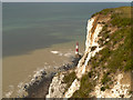 TV5895 : Beachy Head Cliff and Lighthouse by David Dixon