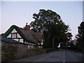 Old thatched house in Bircher