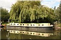 Narrowboat at Perivale