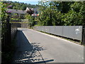 B4275 railway bridge, Pontcynon, Abercynon