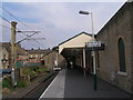 End of the line at Glossop station