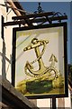 The sign of The Anchor