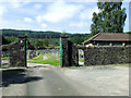 Dunoon Cemetery gates