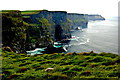 R0391 : Cliffs of Moher - SW portion of Cliffs to Hags Head by Joseph Mischyshyn