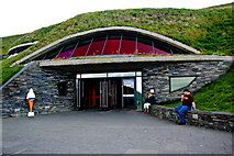 R0492 : Cliffs of Moher - Visitor Centre Entrance by Joseph Mischyshyn