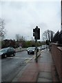 Traffic lights in Upper Hanover Street