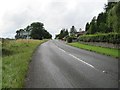 Road past the garage