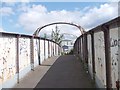 Footbridge over Railway line - Creskell Road