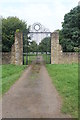 An entrance to Belvoir Castle