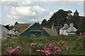 The building of semi-detached houses in Ysbyty Ystwyth