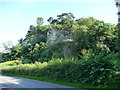 Old disused quarry outside Montgomery