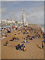 TQ3103 : Brighton Beach and Wheel by David Dixon