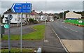 SN4221 : Turn left here for National Cycle Route 47, Carmarthen by Jaggery