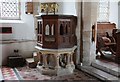 All Saints, Stanton - Pulpit